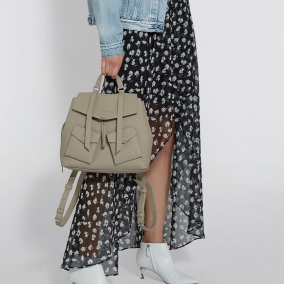 AllSaints Captain Lea Leather Backpack Bag main image 9